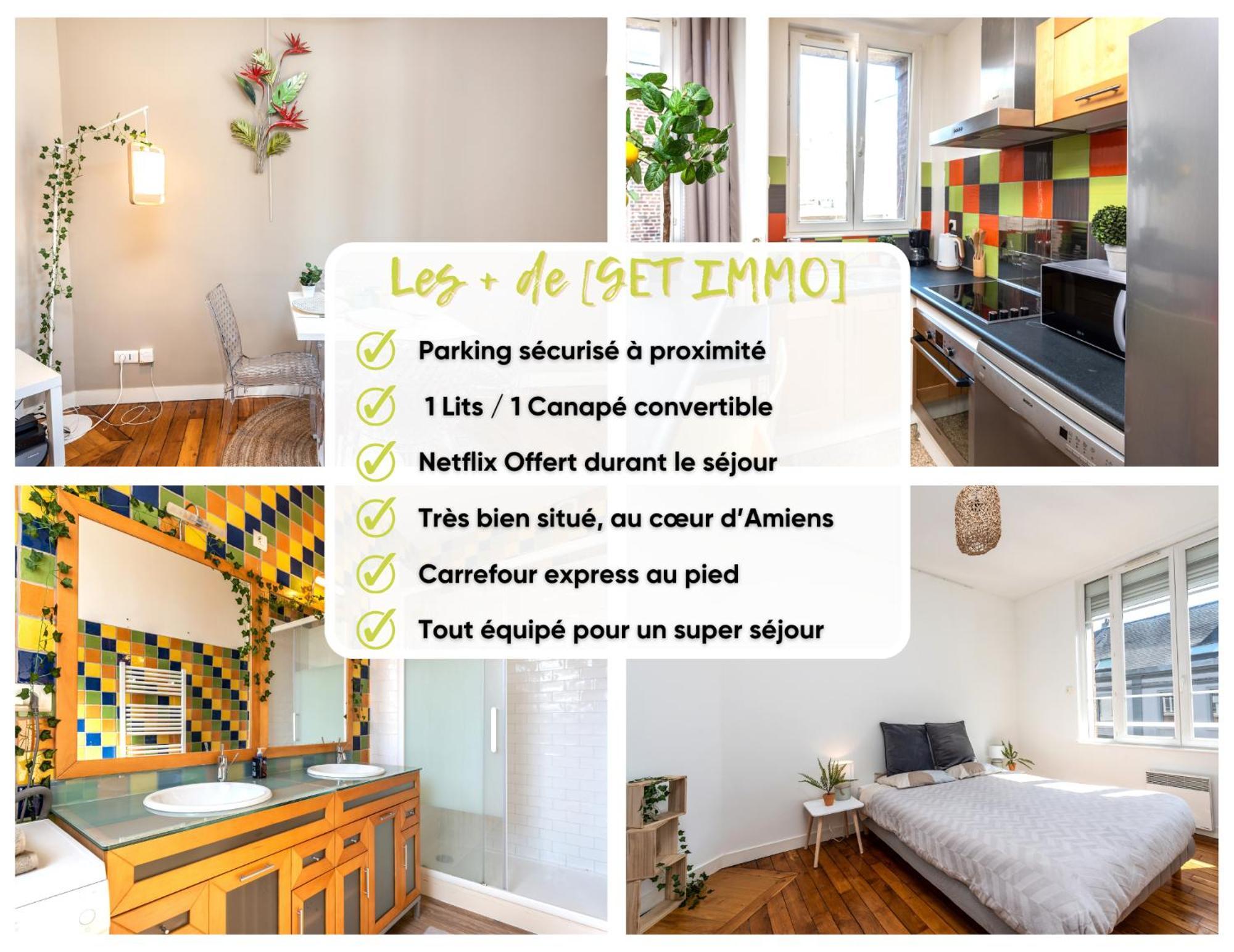 Le Jacobin / 1 Chambre - Netflix - Hyper Centre Amiens Bagian luar foto
